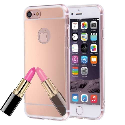 iPhone 7plus  Electroplating Mirror TPU Protective Cover Case