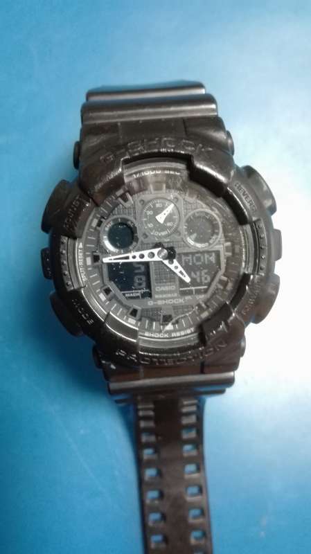 Casio G Shock GA100 Protection