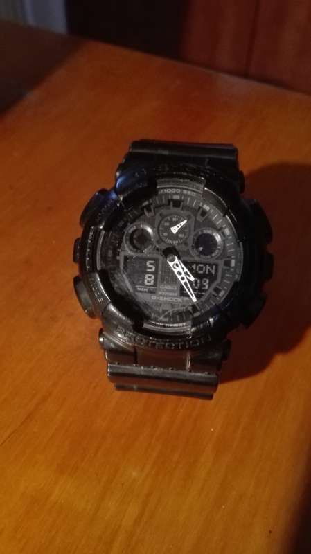 Casio G Shock GA100 Protection