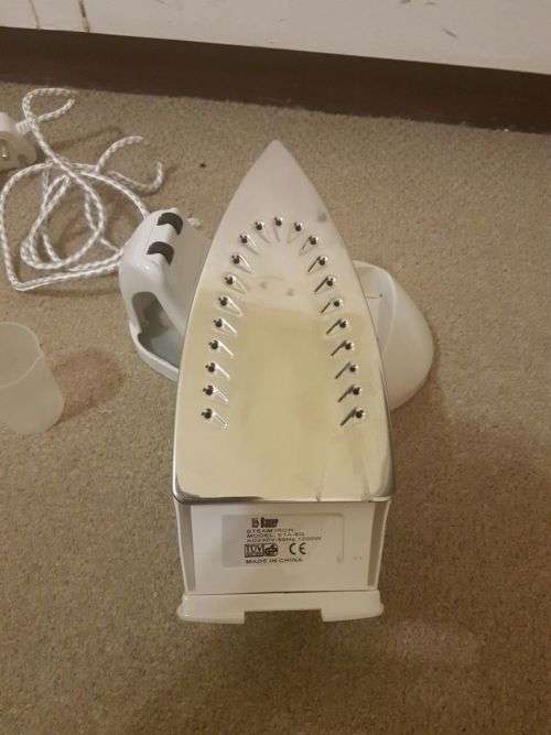 Bauer cordless steam iron