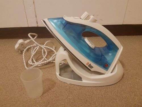 Bauer cordless steam iron