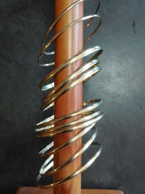 9Ct Gold Bangles (solid - not fusion)