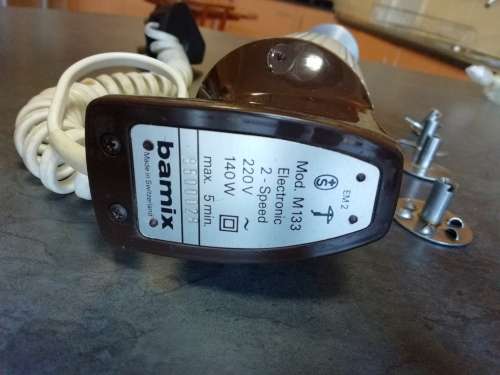 Bamix M133 2 speed stick blender with 4 blades in excellent condition