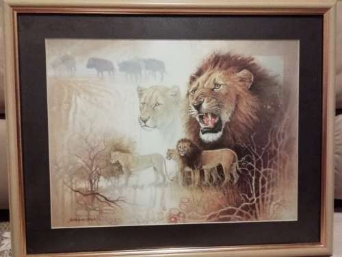 Artwork  Dirk van Wyk - Lion