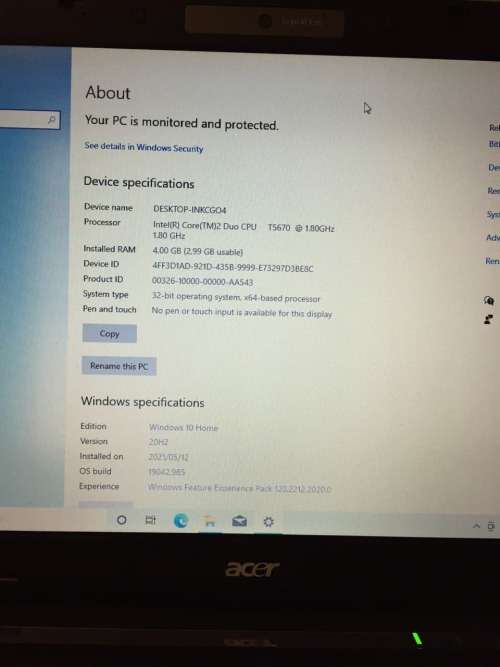 Acer TravelMate 5720