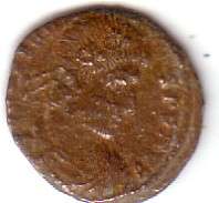 Ancient Roman coin #1. Date unknown. Looks like copper