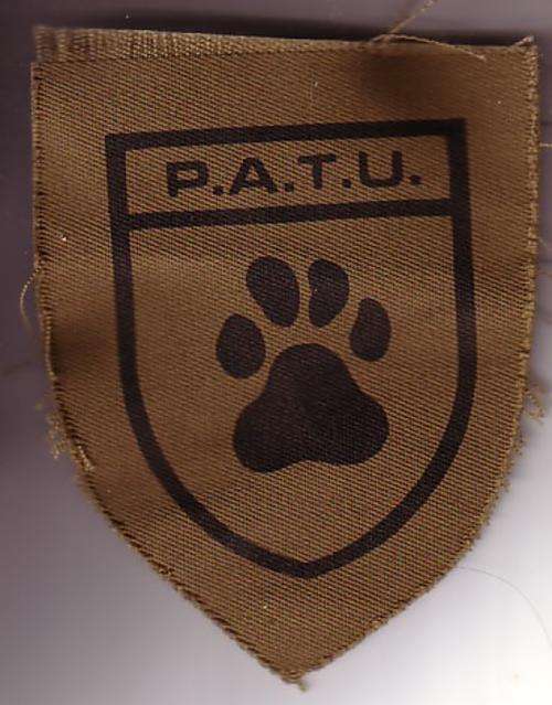 Rhodesia PATU cloth badge