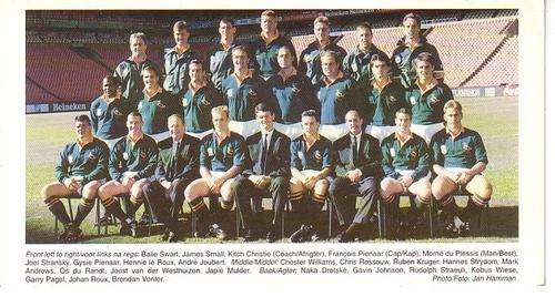 Rugby World Champions 1995 post card