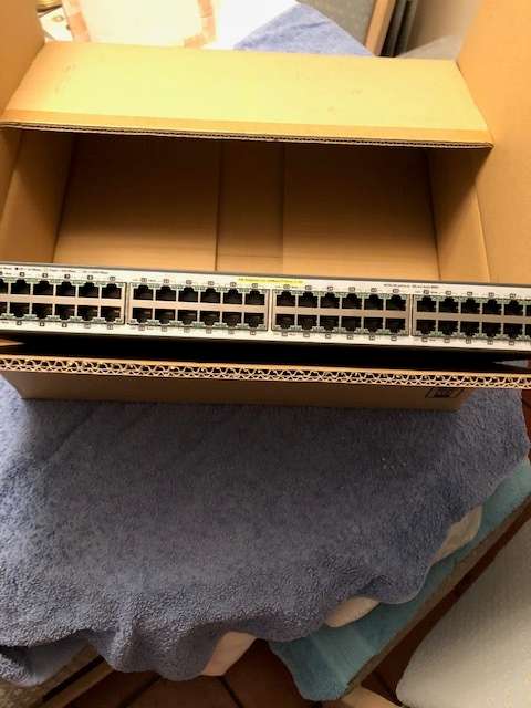 HP Procurve 48 port POe switch excellent condition Brand new in the box