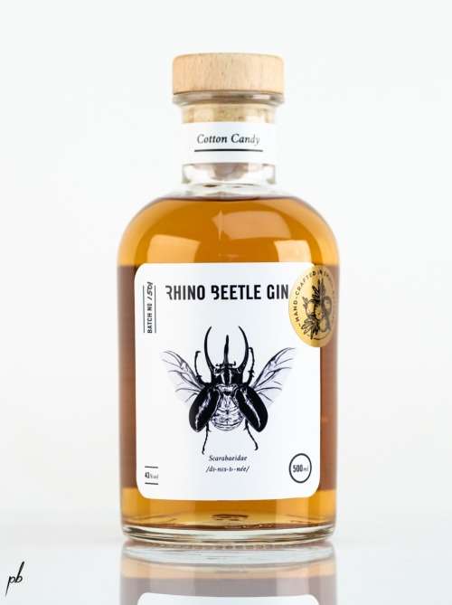 Rhino Beetle Gin 500ml - Cotton Candy