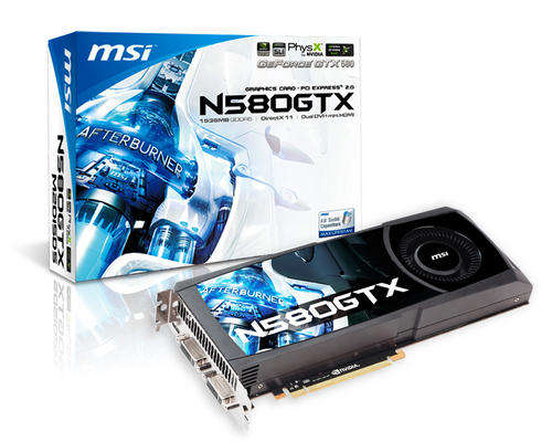 MSI Geforce GTX580