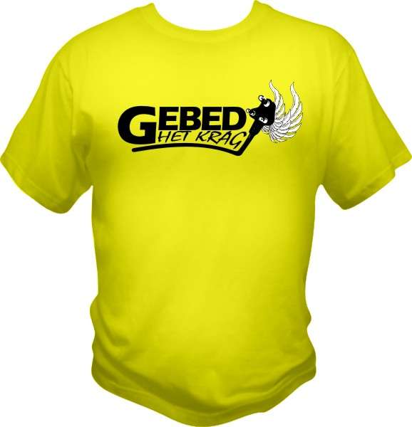 Mens Christian Shirt "Gebed het krag"