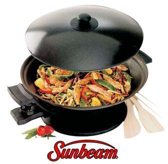 Sunbeam Deluxe Electric Wok 6 Litre