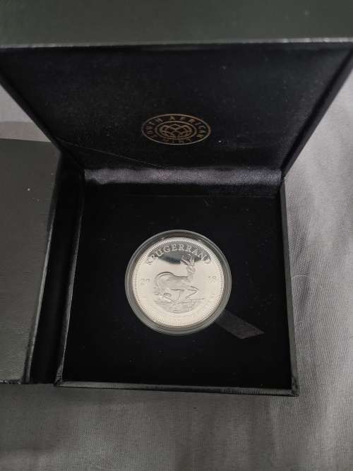 2018 proof 1oz fine silver Krugerrand
