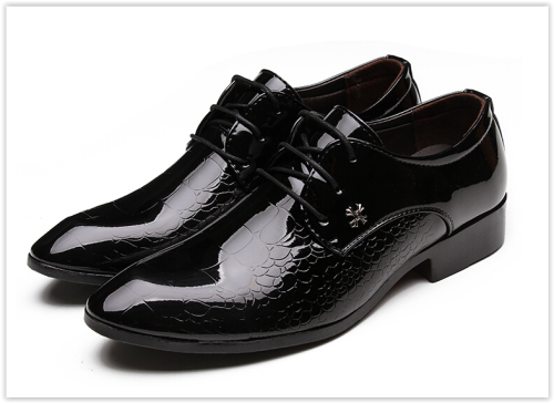 Oxford British Men Leather Shoes Wedding Shoes Casual