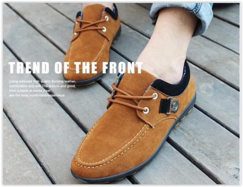 Men Shoes Genuine Leather Shoes Oxford Casual 2016 Fashion CRAZY R350