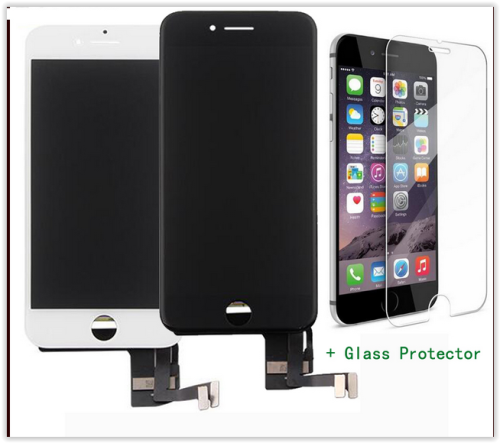 AAA+ Black/White LCD Digitizer full assemle for iphone 6 , 6plus , 6s, 6s plus No dead pixels