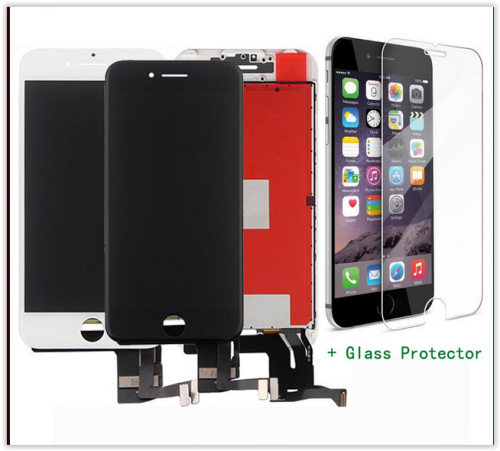 AAA+ Black/White LCD Digitizer full assemle for iphone 6 , 6plus , 6s, 6s plus No dead pixels