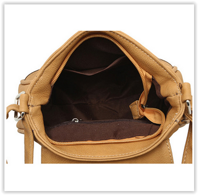 Women Bag PU Leather Bag Crossbody Messenger Bag Crazy R199