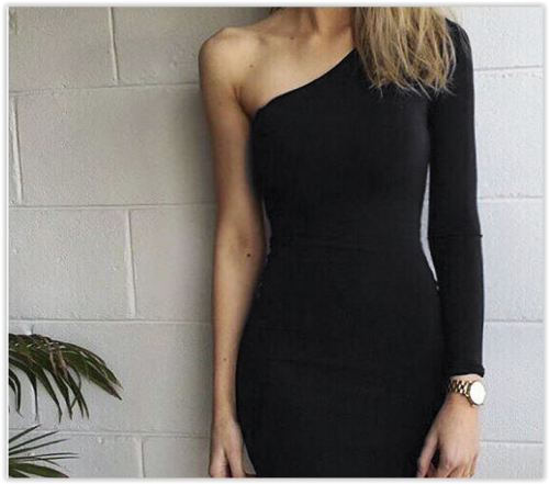 Winter Sprint Party Dress Women CRAZY R200 Simple Fitted