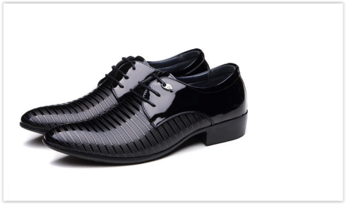 Men Italian Wedding Casual Shoes Oxford Flat PU Leather Cheap Buy a Crazy R350