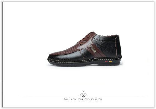 Genuine Leather Men Shoes Male Luxury Winter 2018 Fashion  MAD R550 free shipping