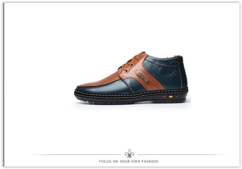 Genuine Leather Men Shoes Male Luxury Winter 2018 Fashion  MAD R550 free shipping