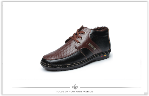 Genuine Leather Men Shoes Male Luxury Winter 2018 Fashion  MAD R550 free shipping