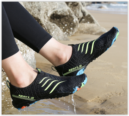 Unisex Water Summer Shoes Breathable Anti - Skid Swimming Sneakers Big Sizes  Crazy R450