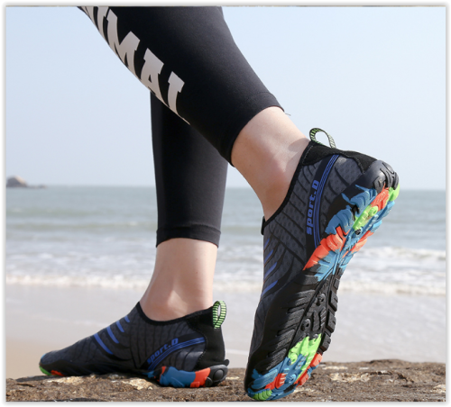 Unisex Water Summer Shoes Breathable Anti - Skid Swimming Sneakers Big Sizes  Crazy R450
