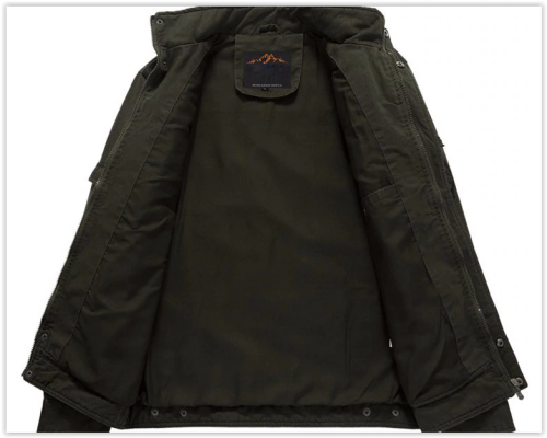 Men Military Jacket Winter Casual Army Clothes MAD R650