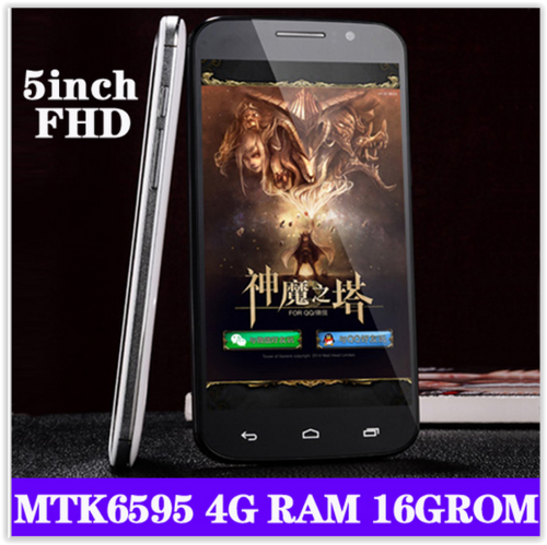 A806 MTK6595 Octa Core 3G 5.0 inch 1080P 4GB RAM 16GB ROM Dual Sim 13.0MP Camera-- Gift 16GB TF card
