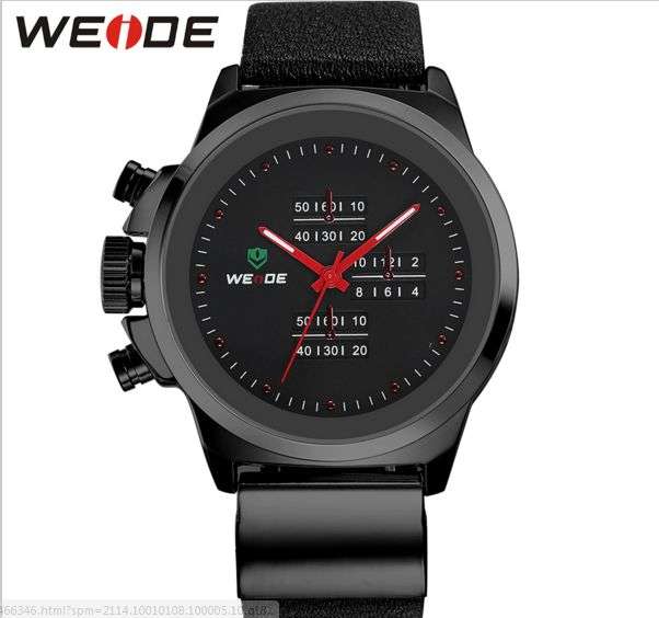WEIDE  Watch, Analog &Complet Calendar  3ATM water resistant Analog &Complet Calendar