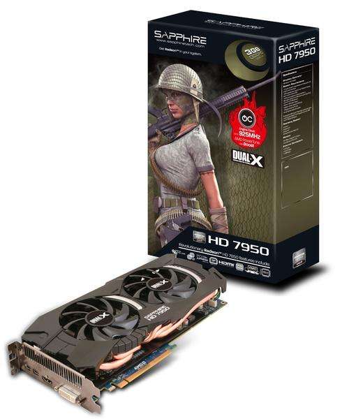 Sapphire Radeon HD 7950 3GB GDDR5 Graphics Card, GPU