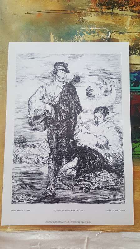 Edouard Manet: Los Gitanos (The Gypsies/Die Sigeuners) official gallery print