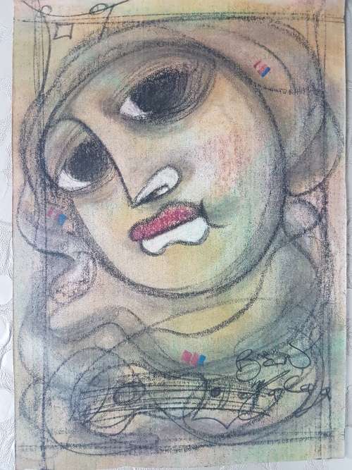 Ben Macala: colored pencils and pastels
