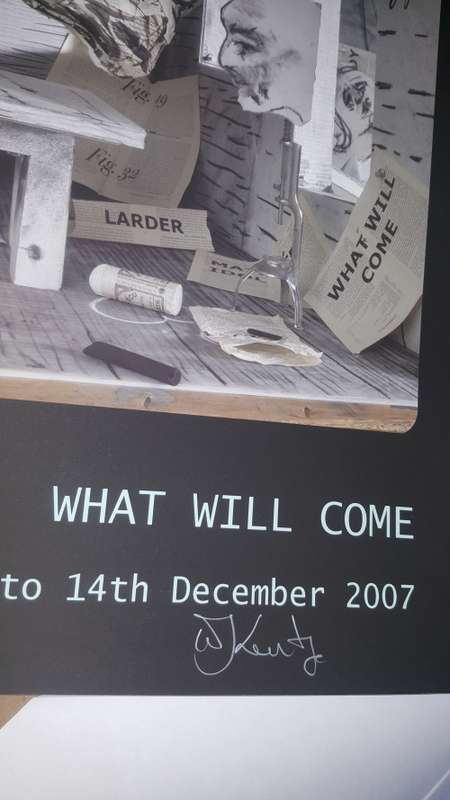 William Kentridge editioned signed poster