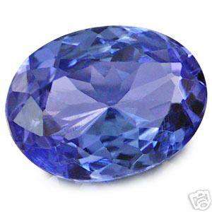 VS1  .34CTS OVAL  TANZANITE R4'160.00- APPRAISAL SUPPLIED