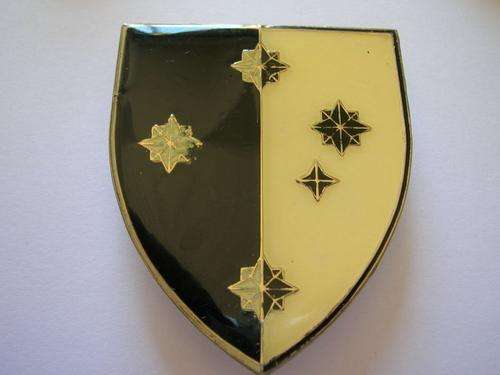 S.A. MILITARY INTELLIGENCE COLLEGE SHOULDER FLASH (3 pins)