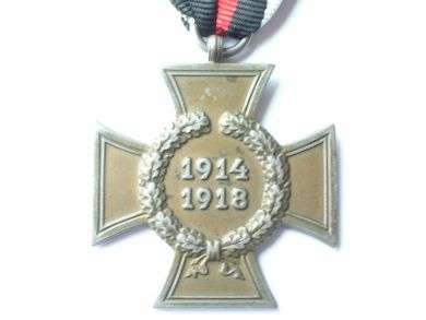 WW1 - Cross of Honour for non-combatants