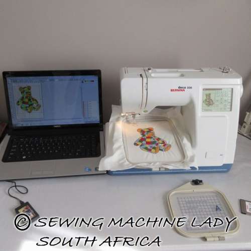 BERNINA DECO 330 EMBROIDERY MACHINE + FREE CARD KIT
