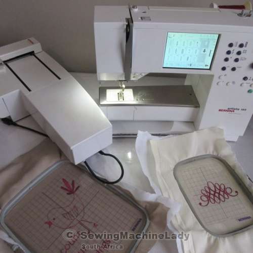 WAS R15000! BERNINA ARTISTA 165  SWISS SEWING EMBROIDERY MACHINE