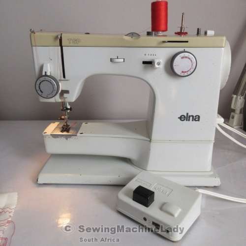 ELNA TSP SWISS MADE SEWING MACHINE BEIGETOP