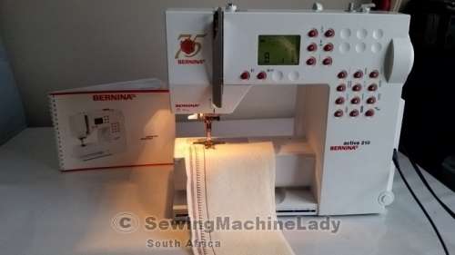 BERNINA ACTIVA 210 SEWING MACHINE