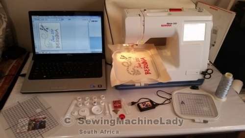 BERNINA DECO 330 EMBROIDERY MACHINE + FREE CARD KIT