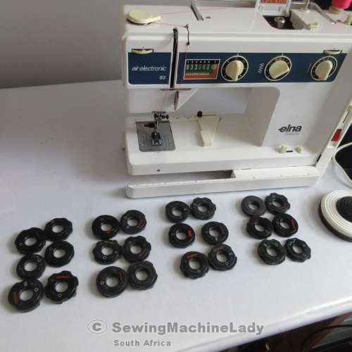 ELNA AIR ELECTRONIC SU SWISS SEWING MACHINE