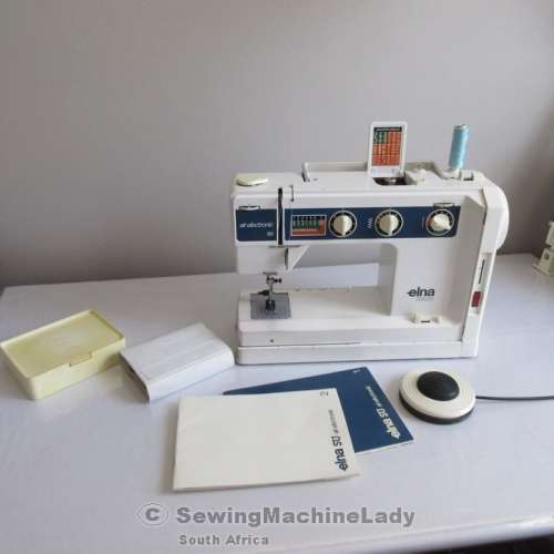 ELNA AIR ELECTRONIC SU SWISS SEWING MACHINE