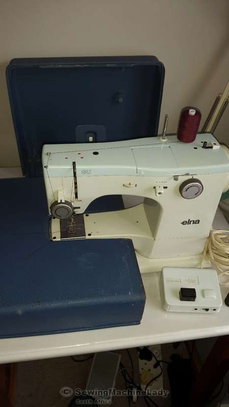 ELNA SU SWISS MADE SEWING MACHINE BLUETOP