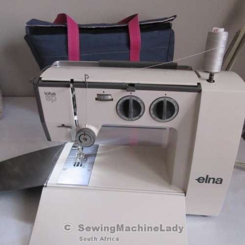 ELNA LOTUS (SPECIAL)  SWISS PORTABLE SEWING MACHINE