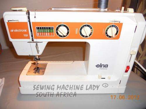 ELNA TSP AIR ELECTRONIC SWISS MADE SEWING MACHINE